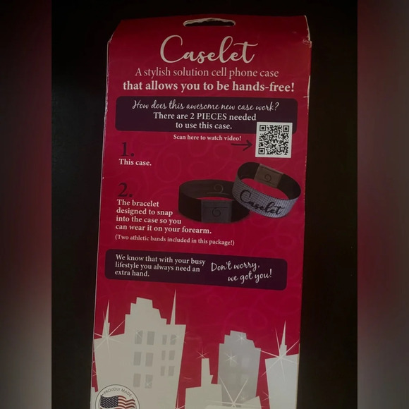 🎁 * New! Caselet Case Hands 2 Free Athletic Bands - for iPhone 14 - Picture 5 of 5